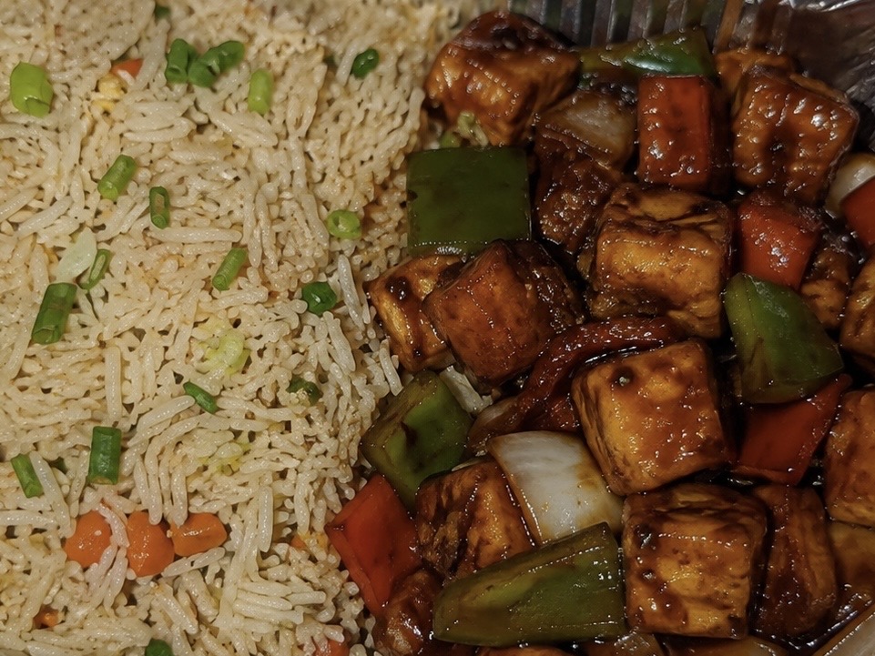 Veg Fried Rice + Chilli Paneer Combo