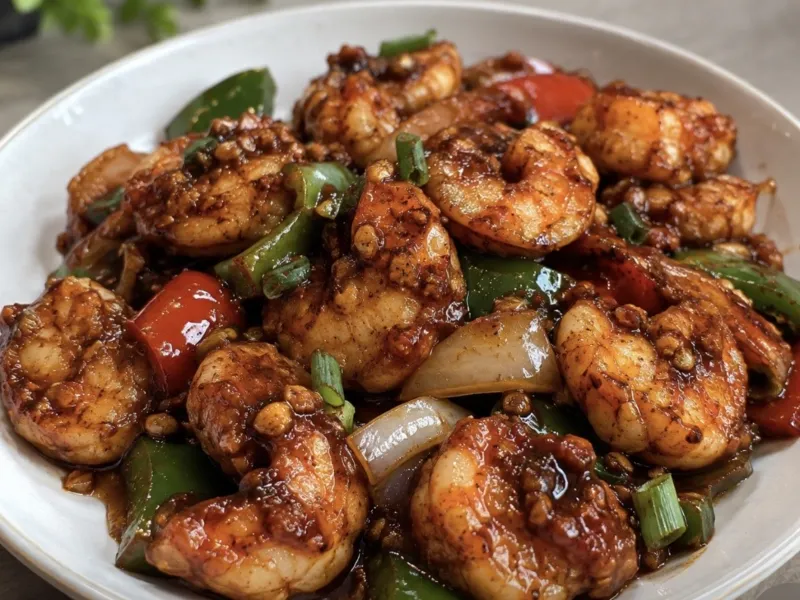 Fiery  Prawns