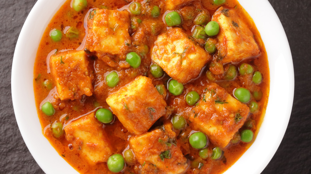 Matar Paneer & Jeera Rice
