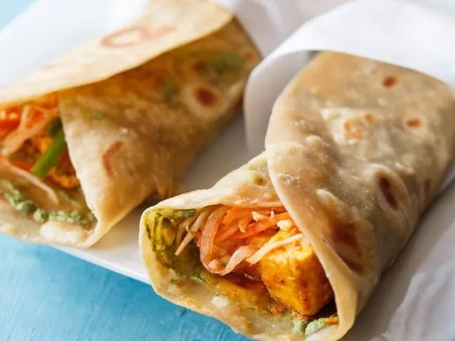 Paneer Kathi Roll