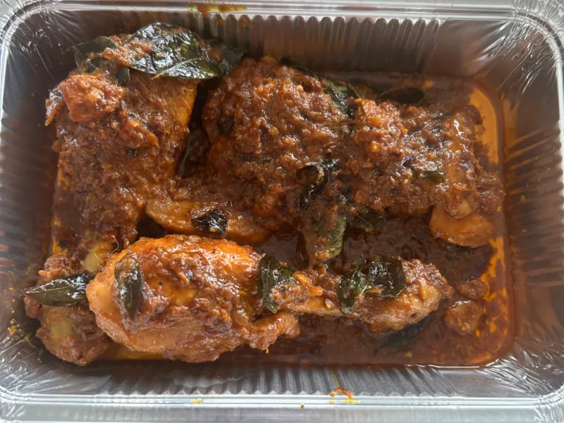 Ghee Roasted Tawa Chicken (with Paratha)