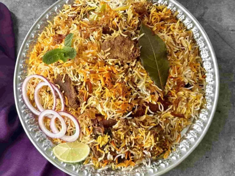 Halal Beef Biryani