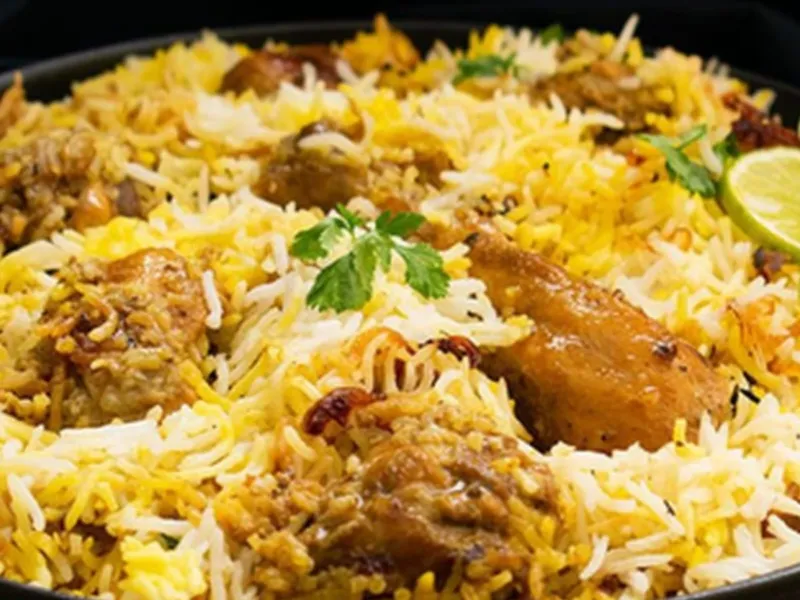 Hyderabadi  Chicken Dum Biryani